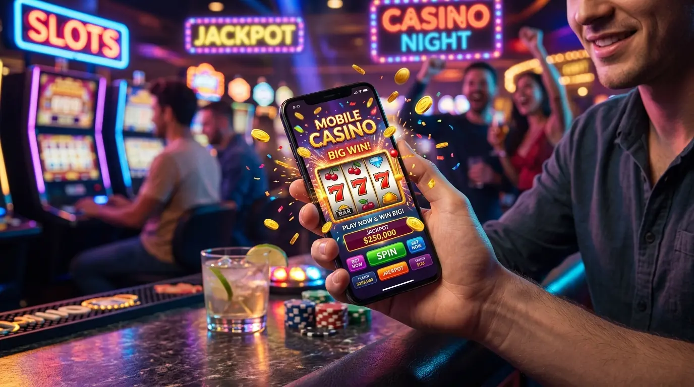 Action casino på mobilen