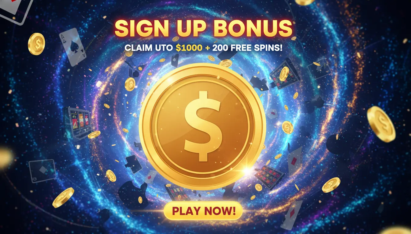 Bonus ved registrering Action casino