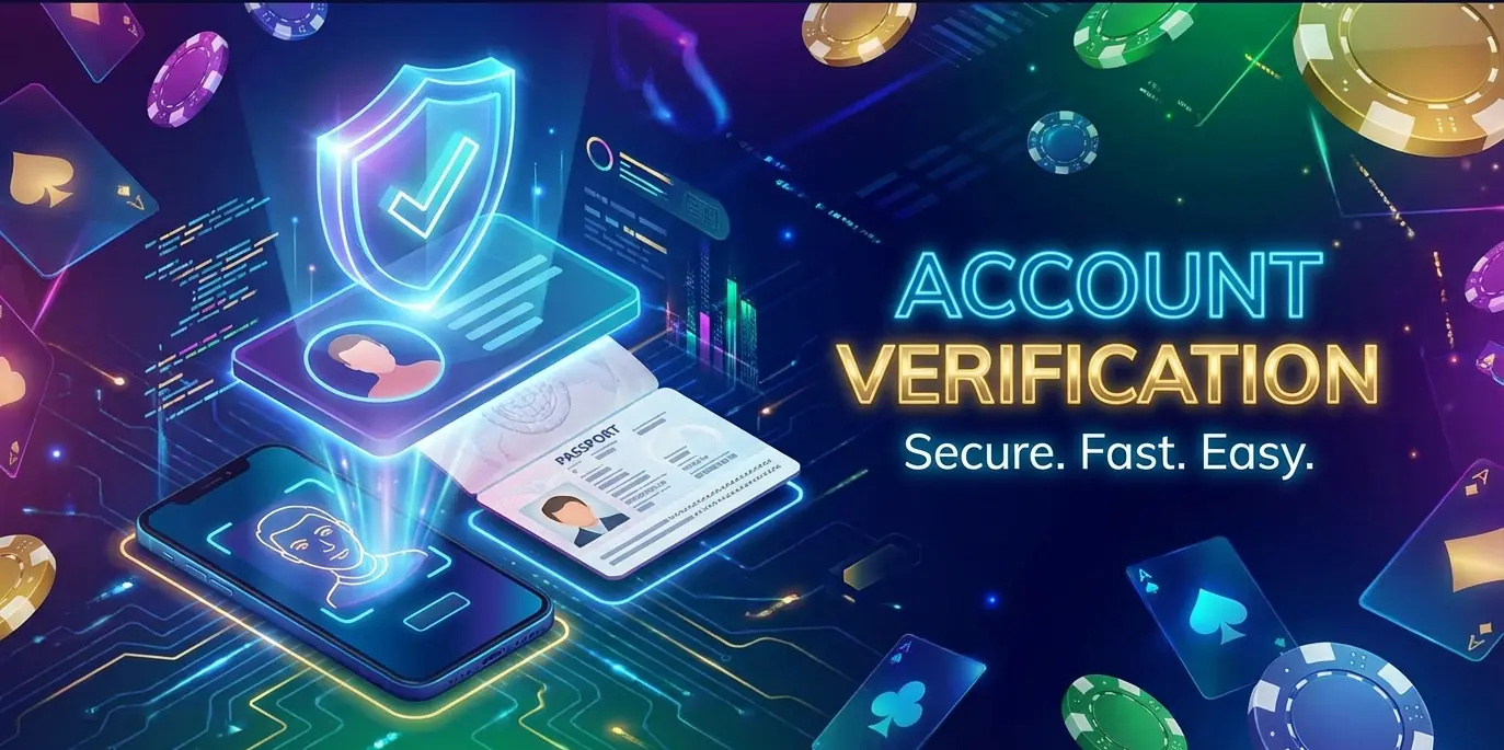 Bekræft konto hos Action casino