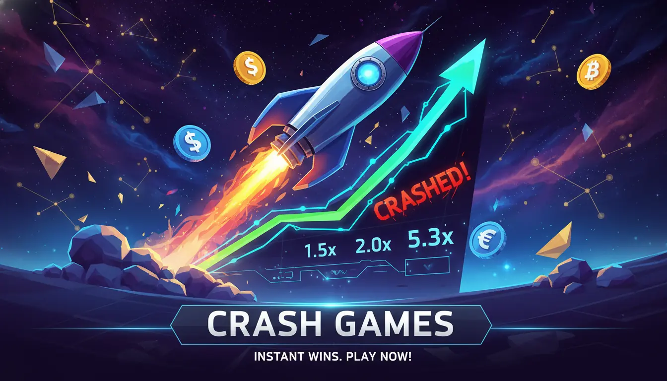 Crashspil på Action casino